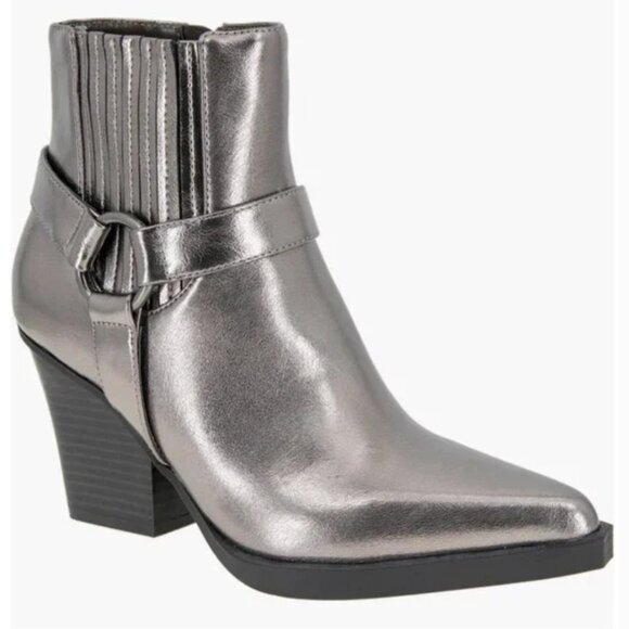 BCBGENERATION Cassidy Harness Harness Bootie in Pewter Sz 11 - NWOB!! - Picture 11 of 11